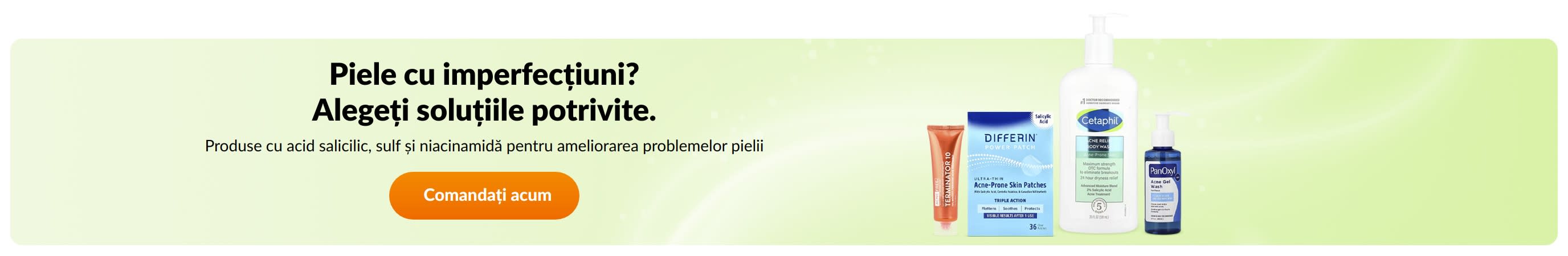 Piele predispusă la imperfecțiuni? Alegeți soluțiile potrivite.