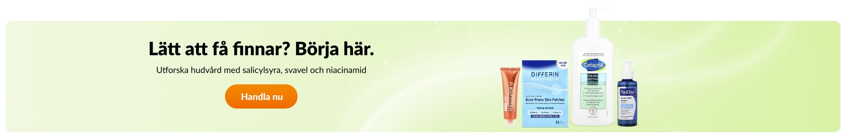 Lätt att få finnar? Börja här.