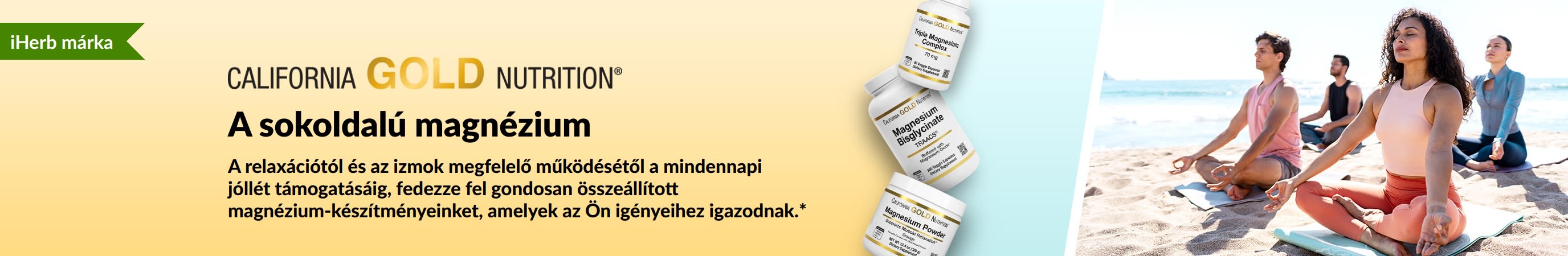 California Gold Nutrition banner 