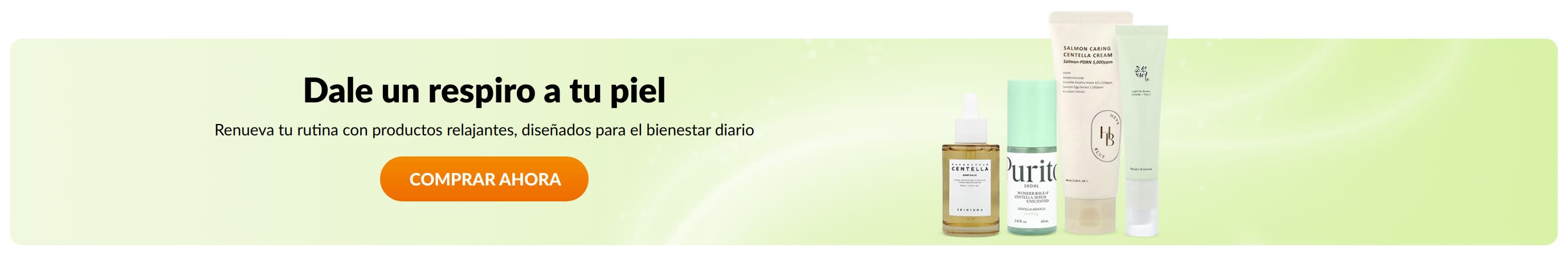 Dale un respiro a tu piel