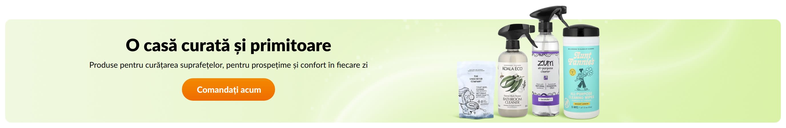 O casă curată și primitoare