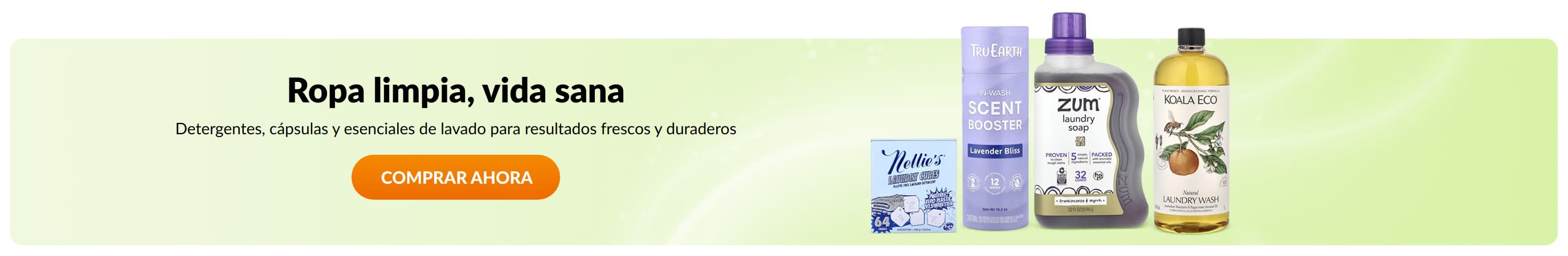 Ropa limpia, vida sana