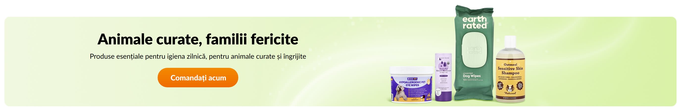 Animale curate, familii fericite