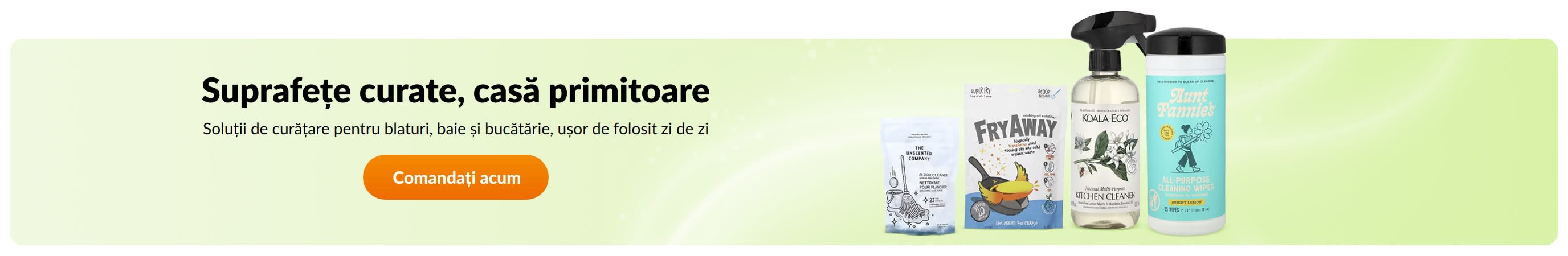 Suprafețe curate, casă primitoare