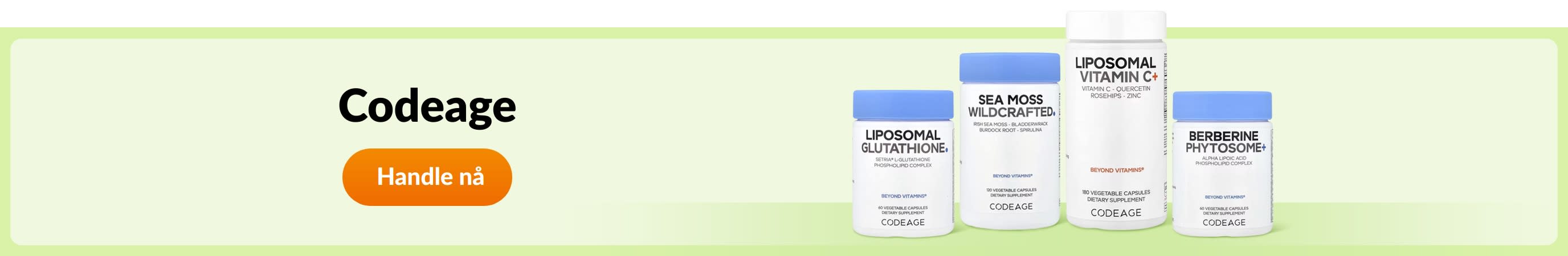 Kjøp produkter fra merket Codeage.