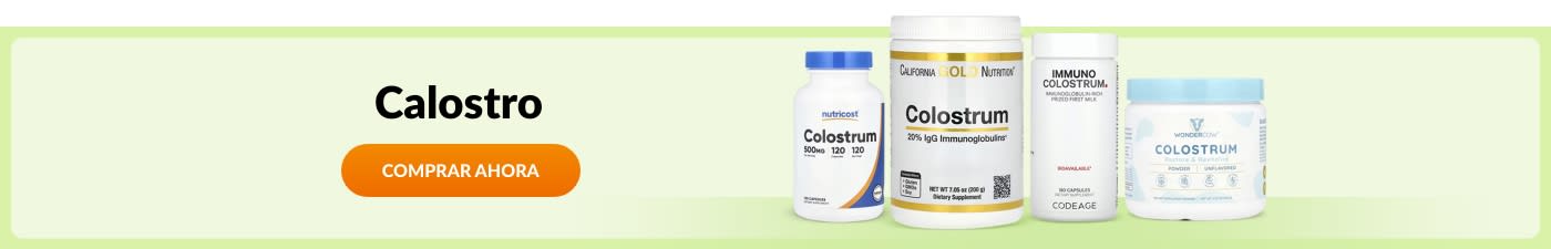 Compra suplementos de calostro de marcas como Nutricost, California Gold Nutrition, Codeage, Wondercow y más.