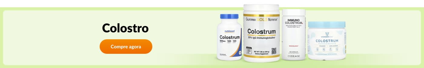 Compre suplementos de colostro de marcas como Nutricost, California Gold Nutrition, Codeage, Wondercow e muito mais.
