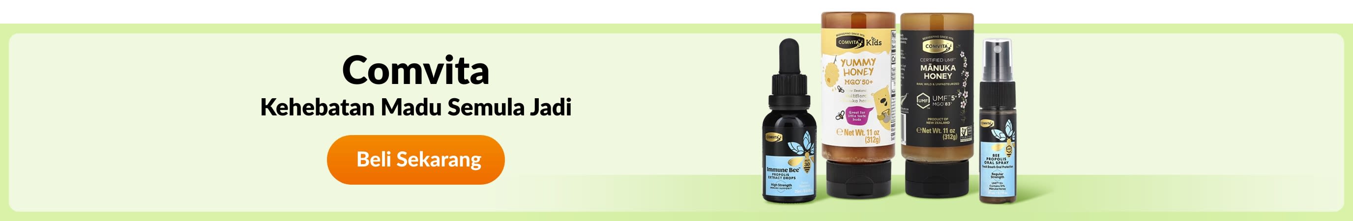 Dapatkan produk daripada jenama Comvita.