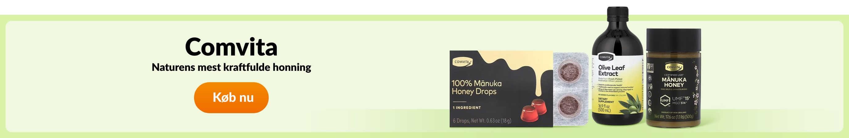 Køb produkter fra mærket Comvita.