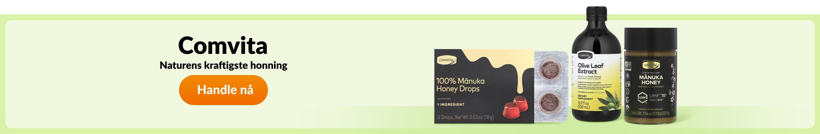 Handle produkter fra Comvita.