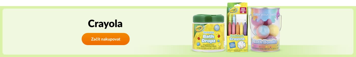 Nakupujte produkty značky Crayola.