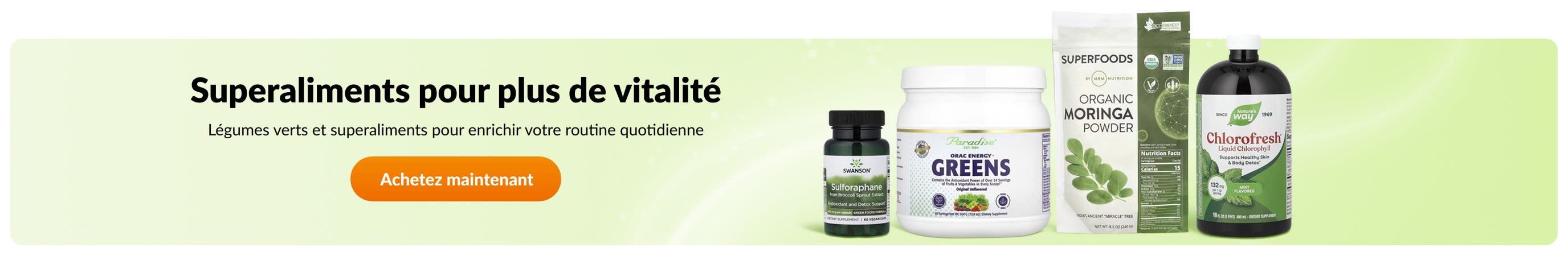 Des superaliments pour plus de vitalité