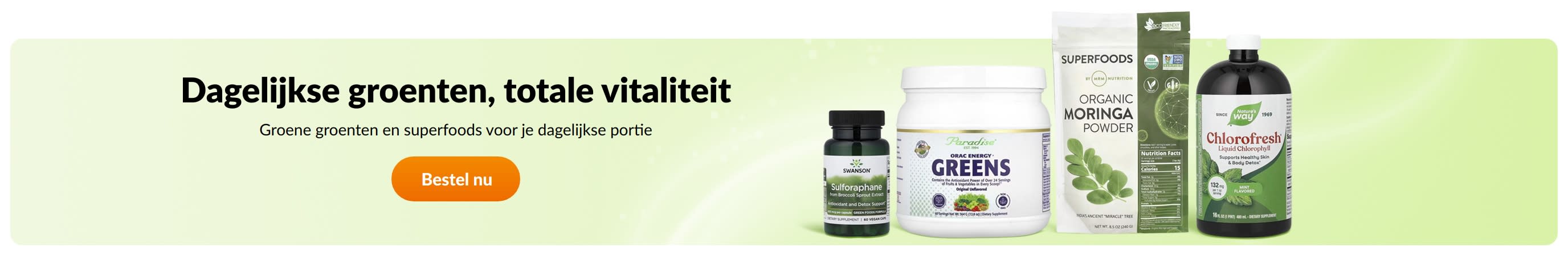Daily Greens, totale vitaliteit
