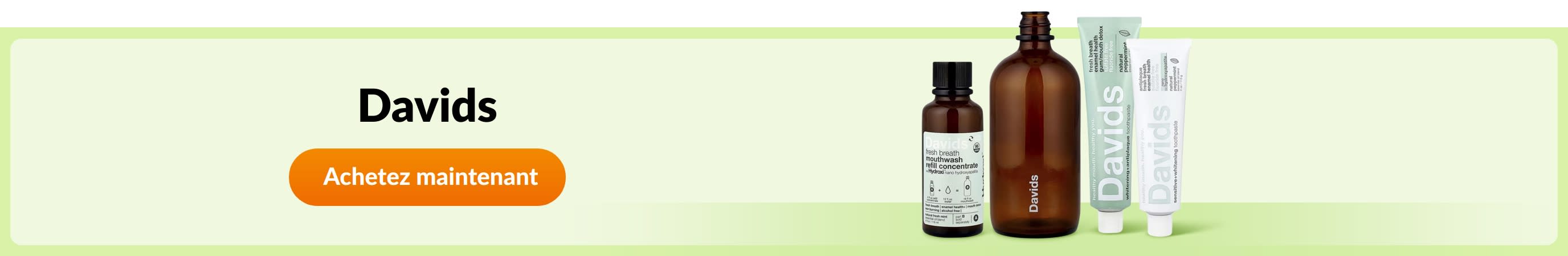Découvrez les produits de la marque Davids.