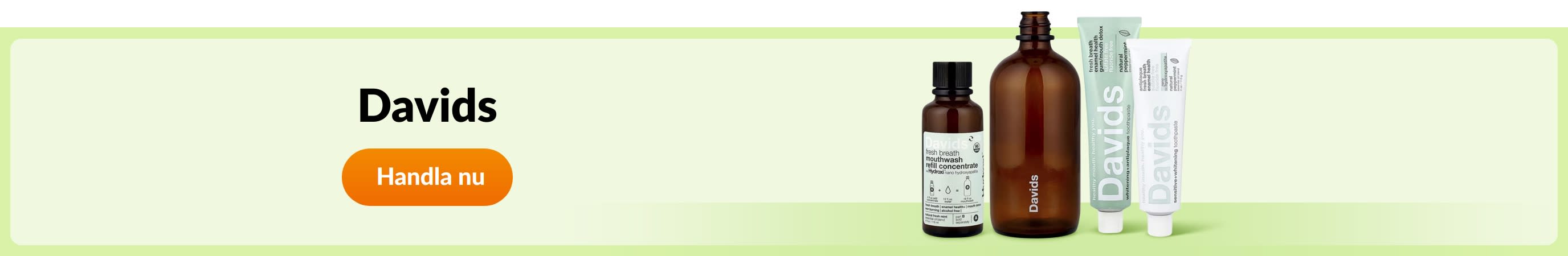 Handla produkter från märket Davids.