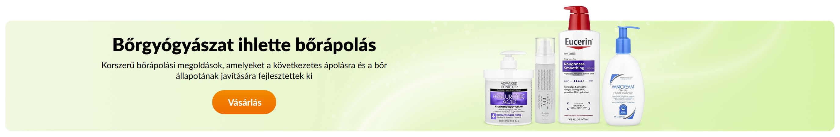 Bőrgyógyászat ihlette bőrápolás