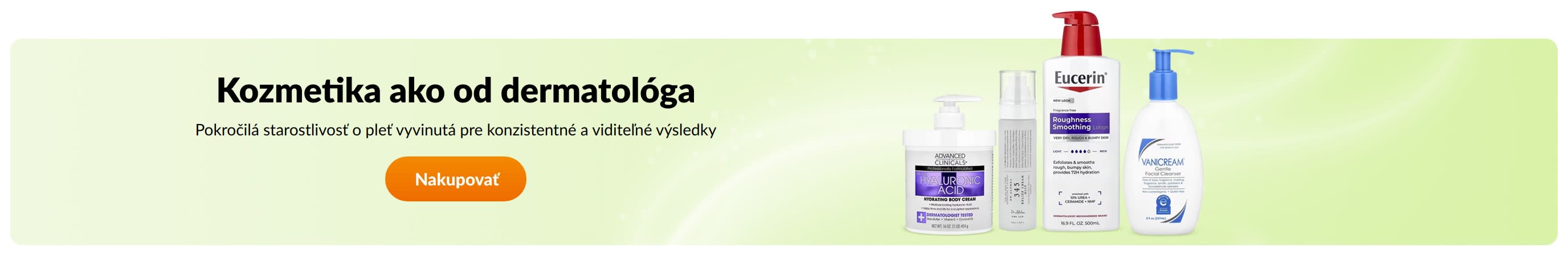 Kozmetika ako od dermatológa