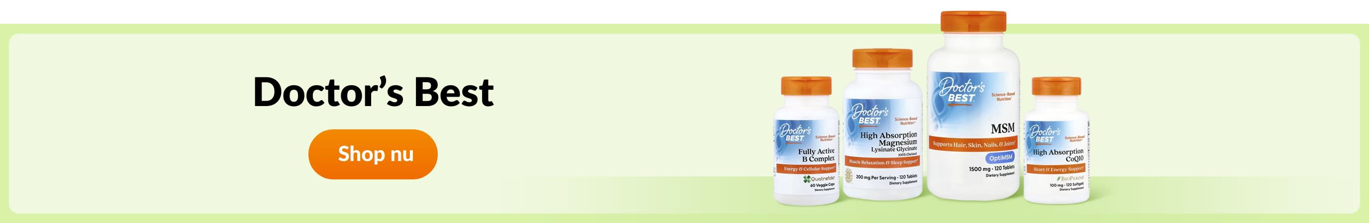 Bestel producten van het merk Doctor's Best.