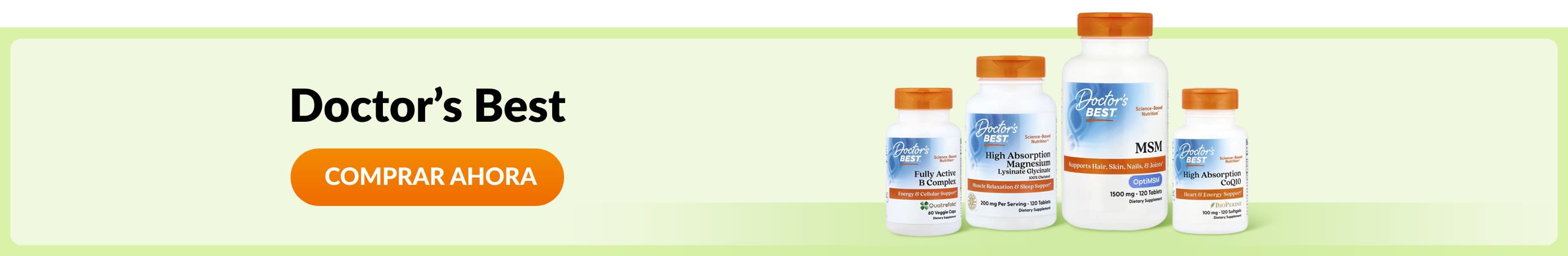 Comprar productos de la marca Doctor's Best.