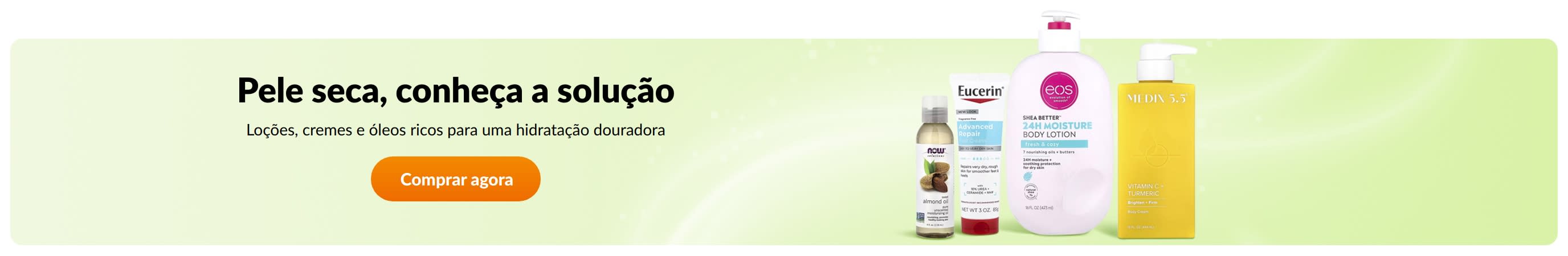 Pele seca, conheça a solução