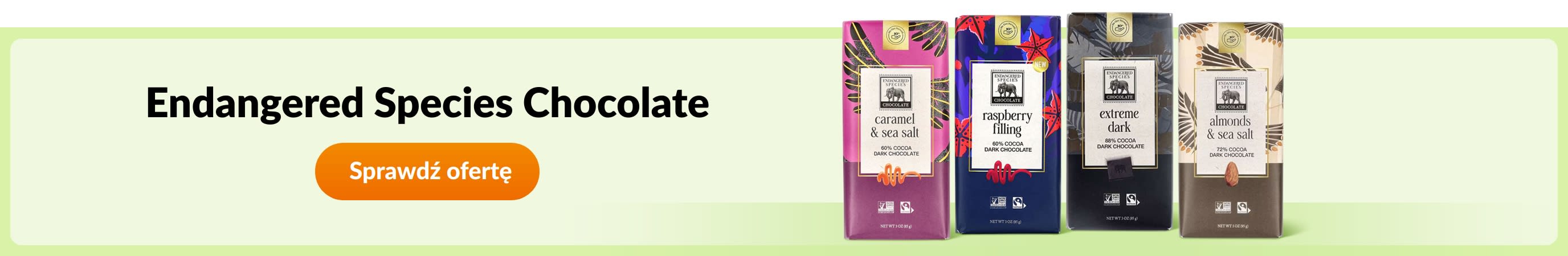 Sprawdź ofertę Endangered Species Chocolate