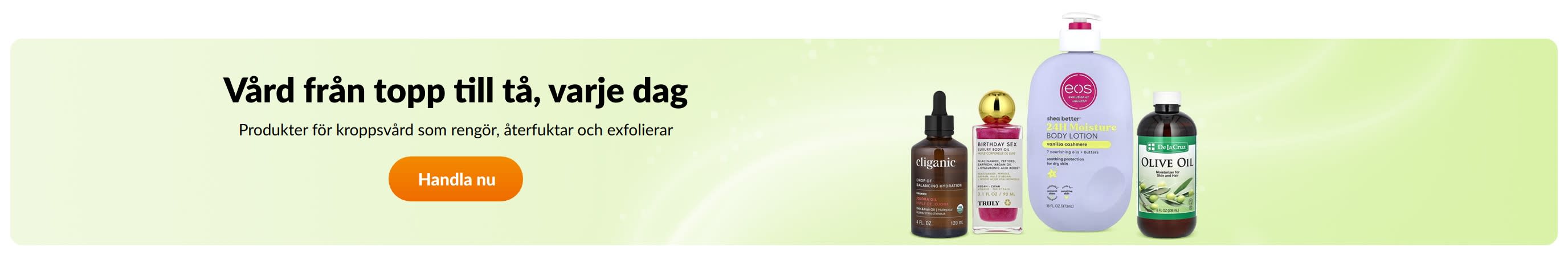Vård från topp till tå, varje dag