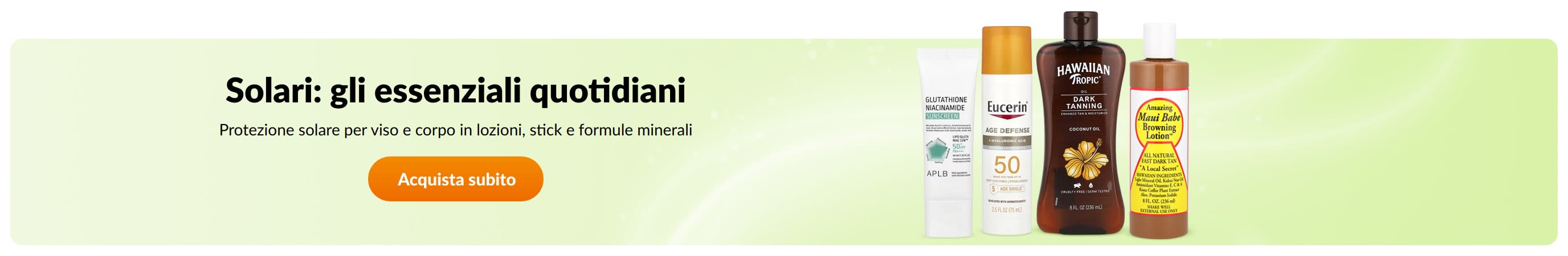 Solari: gli essenziali quotidiani