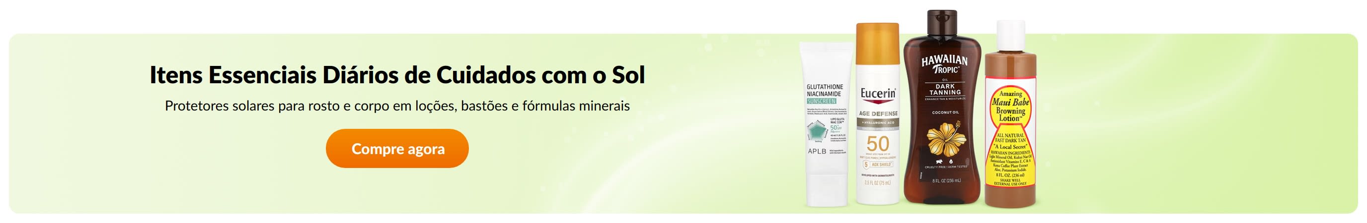 Itens Essenciais Diários de Cuidados com o Sol