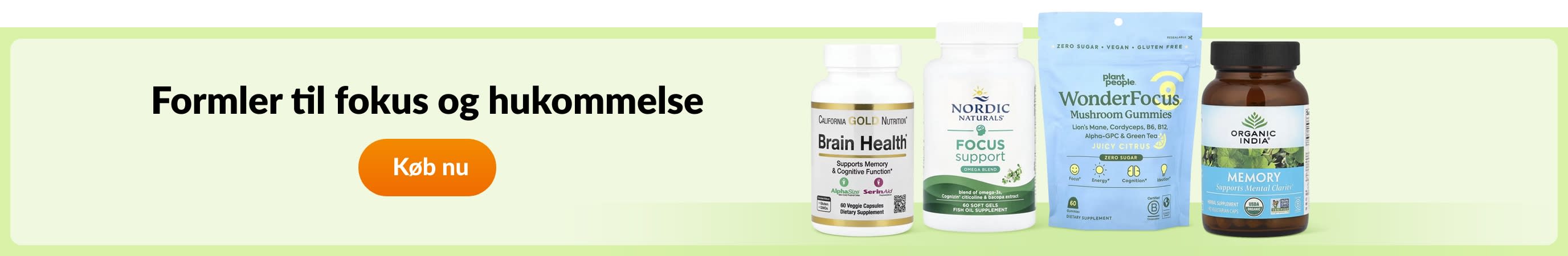 Formler til fokus og hukommelse