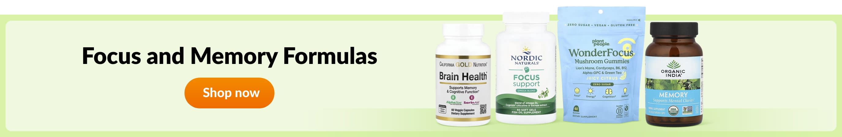 Focus and Memory Formulas