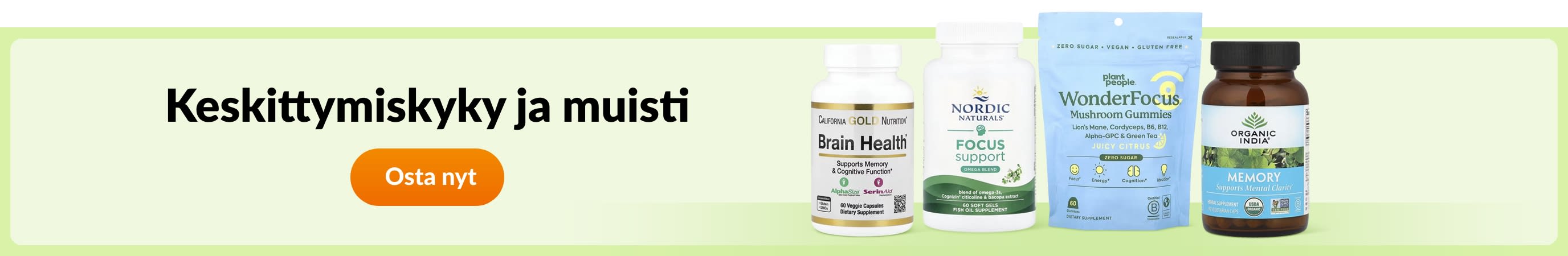 Keskittymiskyky ja muisti