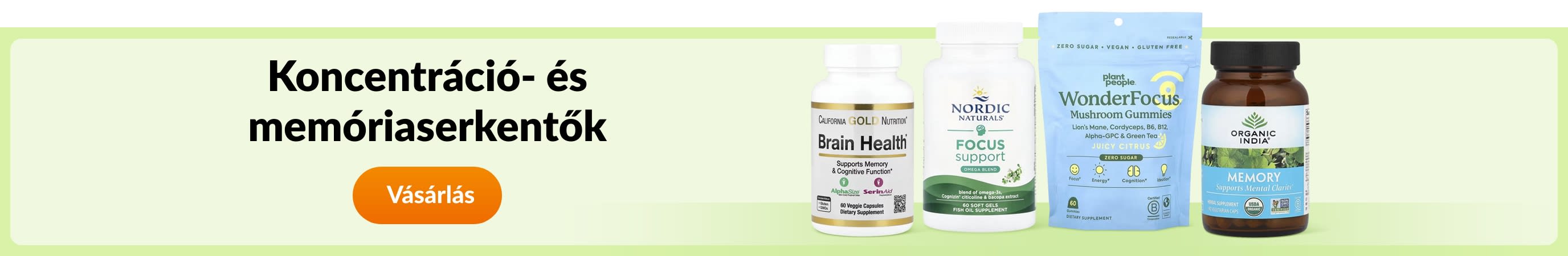 Koncentráció- és memóriaserkentők