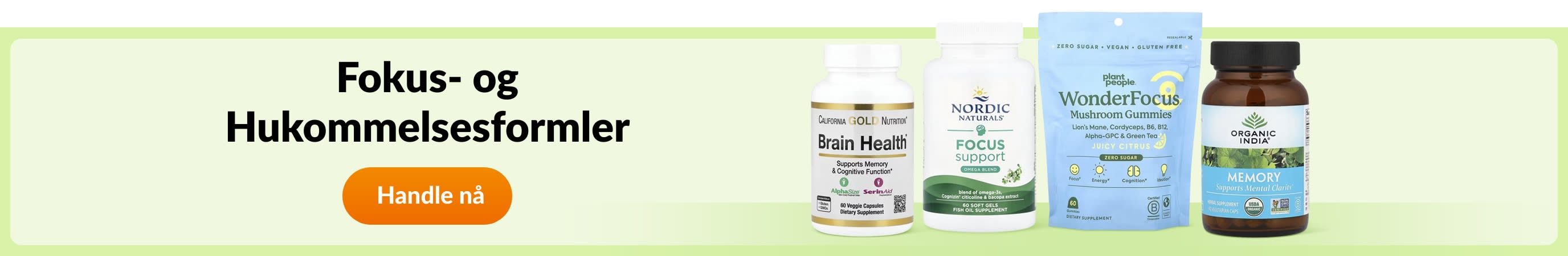 Fokus- og Hukommelsesformler