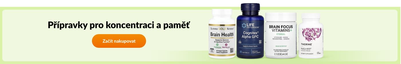 Přípravky pro koncentraci a paměť