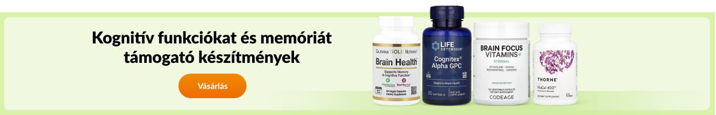 Kognitív funkciókat és memóriát támogató készítmények