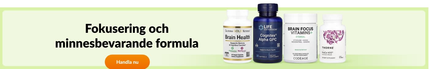 Fokusering och minnesbevarande formula