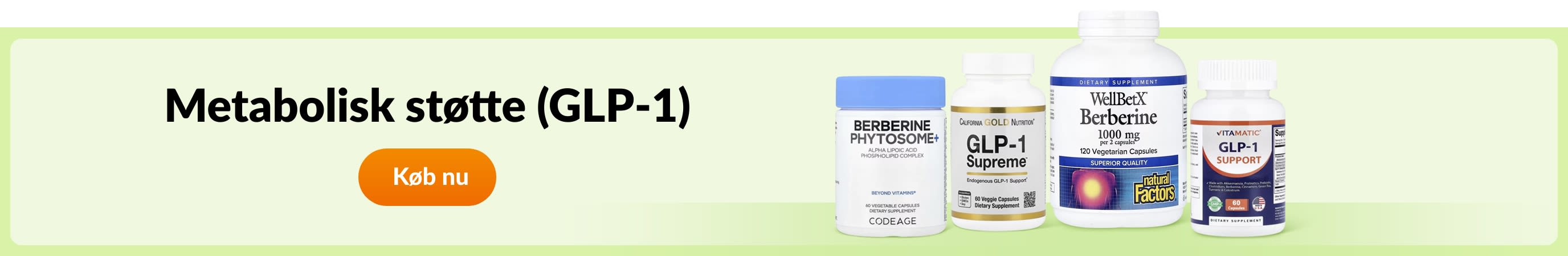 Metabolisk støtte (GLP-1)