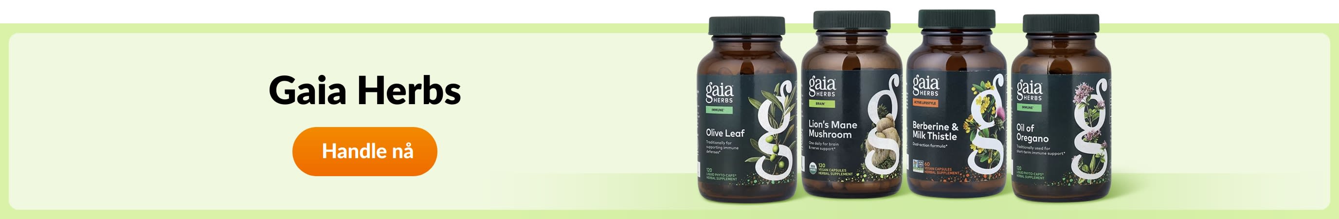 Kjøp produkter fra merket Gaia Herbs.