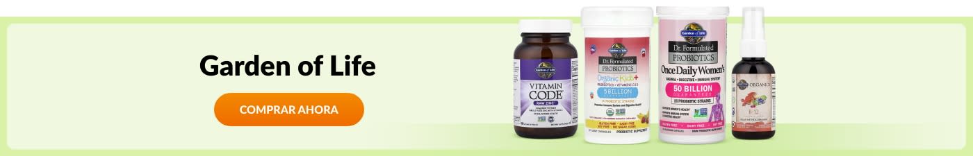 Comprar productos de la marca Garden of Life.