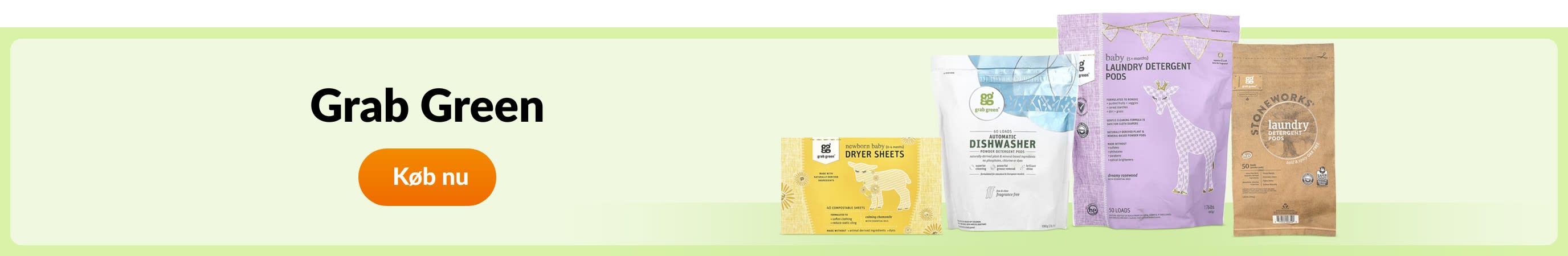 Shop produkter fra mærket Grab Green