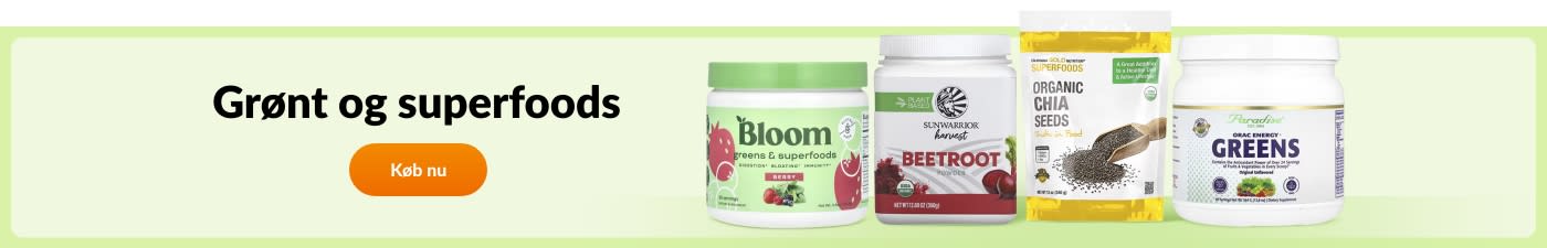 Grønt og superfoods