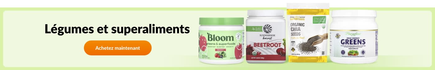 Légumes et superaliments