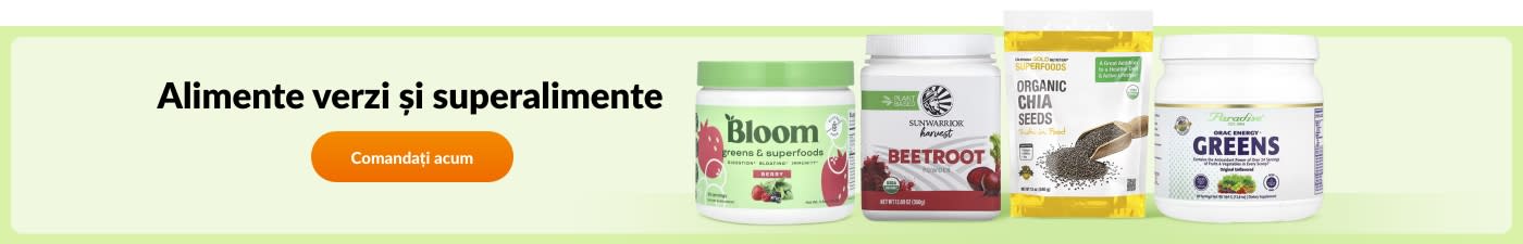Alimente verzi și superalimente