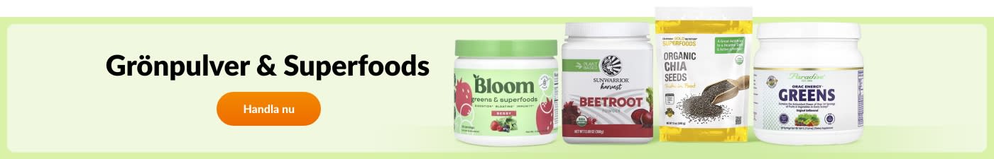Grönpulver & Superfoods