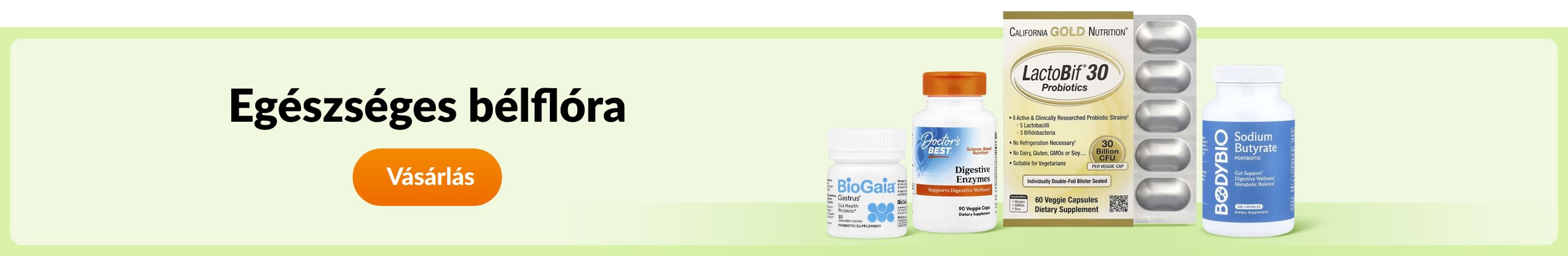 Egészséges bélflóra