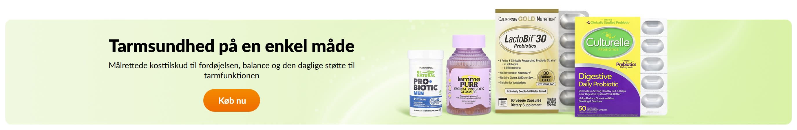 Tarmsundhed på en enkel måde