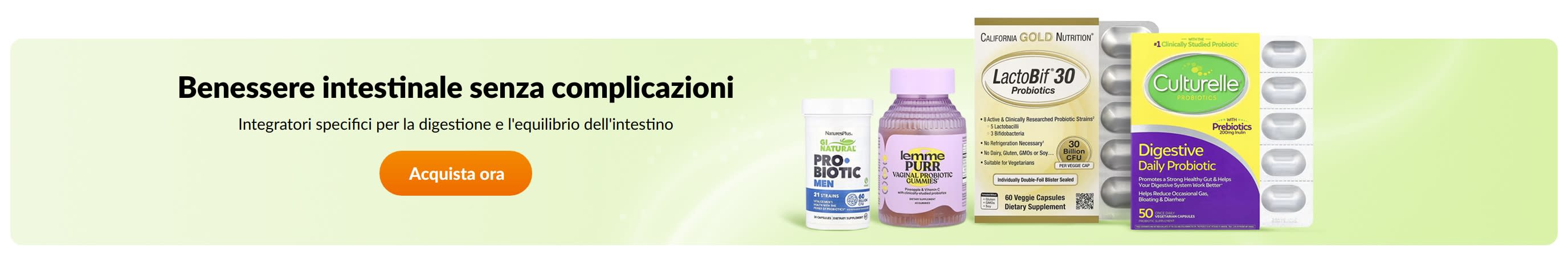 Benessere intestinale senza complicazioni