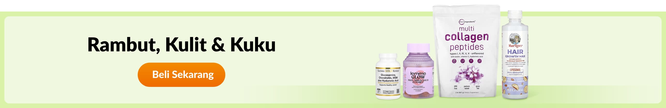 Rambut, Kulit & Kuku