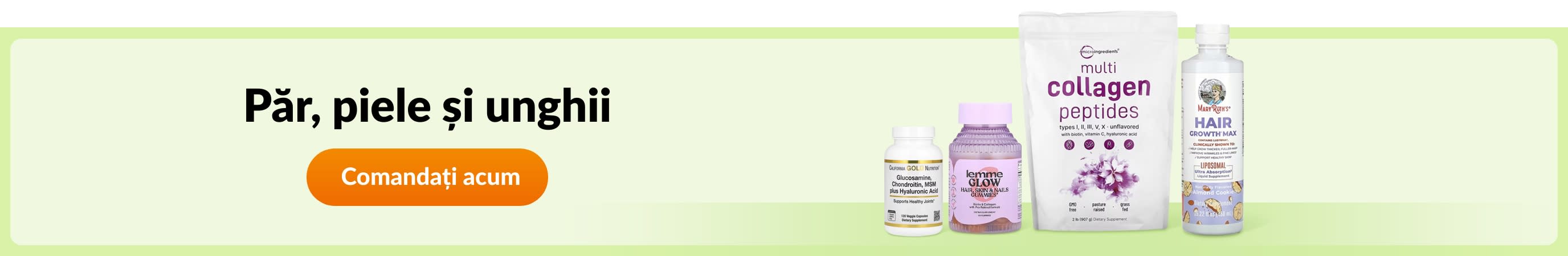 Păr, piele și unghii