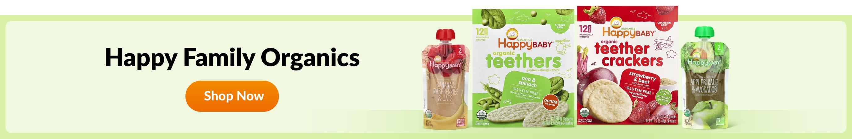 Shop products from brand Happy Family Organics.